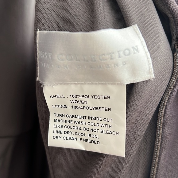 Nordstroms Dessy Collection Maternity Maxi Dress Bridesmaid Gown 6 NWT - Picture 9 of 11